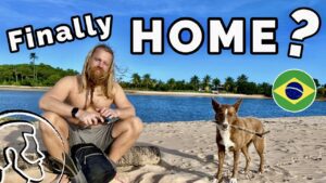 AED S02E05 Paul with dog at Beach