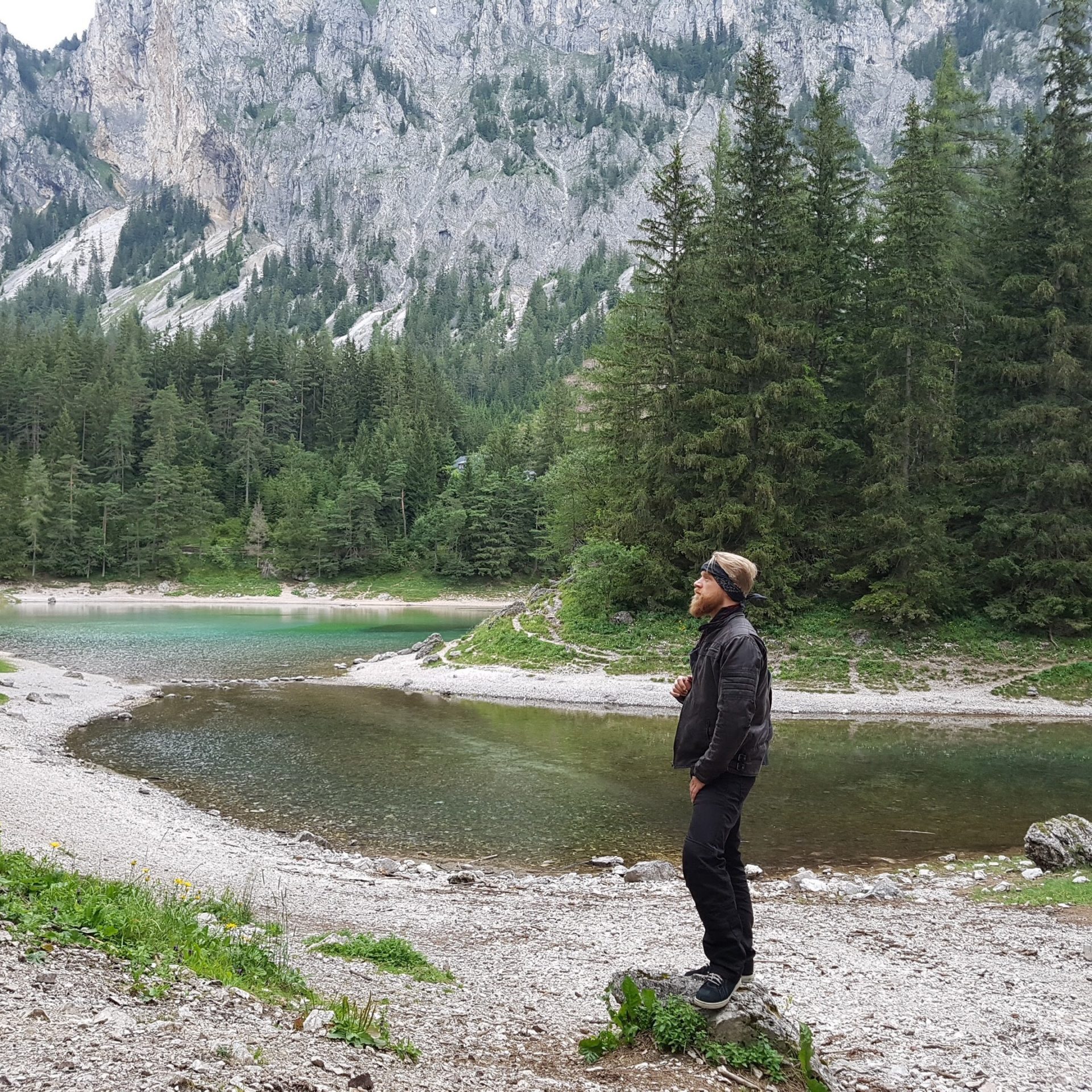 paul in mountains